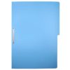 carpeta pressboard kyma c/broche 8cm tamaño oficio azul claro paquete c/3