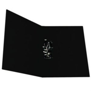 carpeta pressboard kyma c/palanca tamaño carta negro