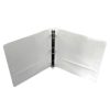 carpeta panorámica kyma de vinil tamaño carta 3" aro en "o" blanca