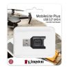 lector micro sd kingston mobilelite plus usb 3.2 gen1 microsdhc/sdxc uhs ii