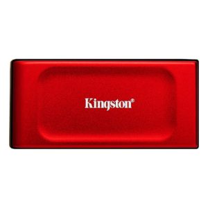 unidad de estado solido ssd externo kingston xs1000 1tb usb color rojo