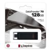 memoria usb kingston datatraveler 70 128gb usb c color negro