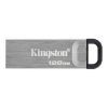 memoria usb kingston datatraveler kyson 128 gb 3.2 gen1 color gris