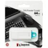 memoria usb kingston datatraveler exodia 64 gb 3.2 gen1 color blanco