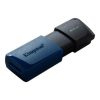 memoria usb kingston datatraveler exodia m 64gb usb 3.2 gen1 color negro azul