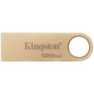 memoria usb kingston datatraveler se9 g3 128gb usb 3 2 lectura 220mb/s dorado