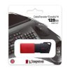 memoria usb kingston datatraveler exodia m 128gb usb 3.2 gen1 color negro rojo