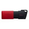 memoria usb kingston datatraveler exodia m 128gb usb 3.2 gen1 color negro rojo