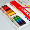 colores triangulares kores 3mm estuche c/24