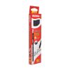 lapiz grafito kores triangular negro 2hb c/12