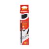 lapiz grafito kores triangular negro 2hb c/12