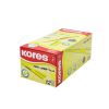 resaltador kores k marker xh12 amarillo c/12