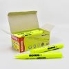 resaltador kores k marker xh12 amarillo c/12