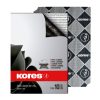papel carbon kores typo a4 c/100 hojas