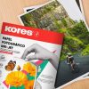 papel fotográfico kores tamaño carta c/25 hojas