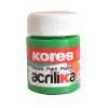 pintura acrilica kores 20 ml verde c/12 botes