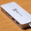 hub usb klip xtreme tipo c hubpoint kcr 500 de 5 puertos 2 usb 3.0 1 tipo c 1 micro sd 1 tarjeta sdxc plateado