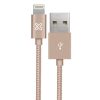 cable usb klip xtreme kac 010rg compatible iphone ipad ipod 1 metro de largo color oro rosa