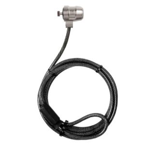 cable de seguridad klip xtreme con llave para laptop bolt i ksd 330 ranura rectangular estandar largo 1.5 m color negro