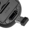 mouse inalambrico ergonomico klip xtreme klever kmw 340bk