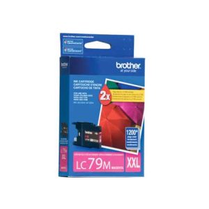 tinta brother lc79m rendimiento 1200 páginas color magenta