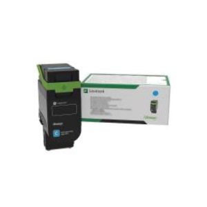 tóner lexmark rendimiento de 11700 páginas color cian para cs632/cx635