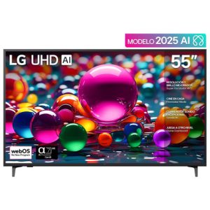 televisor lg 55" uhd ai ua75 4k smart tv 2025