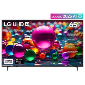 televisor lg 65" uhd ai ua75 4k smart tv 2025
