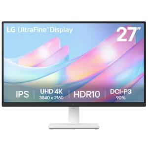 monitor lg 27 pulgadas ultrafine 4k ips 3840x2160 60 hz hdmi dp 1 year de garantia