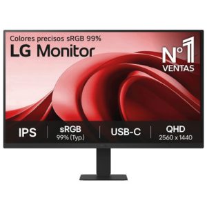 monitor lg 27 pulgadas 27u631a qhd 100hz ips hdmi usd tipo c