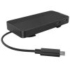 base de viaje lenovo usb c con pantalla dual (hub lenovo 7 en 1) sin adaptador ac