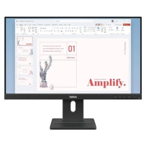 monitor lenovo thinkvision e24 40 led 23.8" 1920x1080 full hd 100hz hdmi/displayport negro