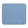 mouse pad logitech studio series base antideslizante color gris azulado