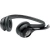 diadema logitech h390 micrófono usb color negro