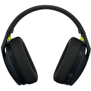 audífonos logitech gaming g435 inalámbricos micrófono lightspeed color negro amarillo