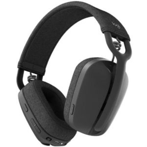 diadema logitech zone vibe 100 inalámbrica color grafito