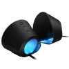 altavoces logitech g560 lightsync gaming iluminación rgb usb color negro