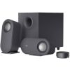 bocinas logitech z407 bluetooth subwoofer control inalámbrico color negro
