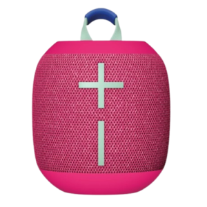 bocina logitech wonderboom 4 sonido de 360° capacidad inalámbrica 40mtrs color rosa