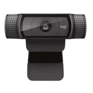 cámara web logitech c920 hd pro video fhd 1080p audio estéreo color negro