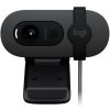 cámara web logitech brio 100 rtl full hd 1080p micrófono integrado conectividad usb color grafito