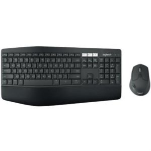 teclado y mouse logitech performance mk850 inalámbrico usb color negro