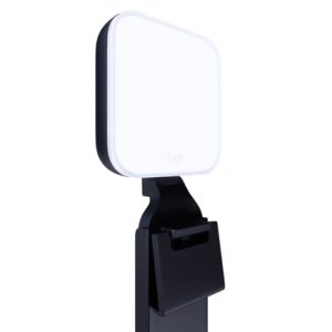 luz logitech premium para streaming 2700k 6500k con cable usbc a usba de 1.5m 250 lúmenes