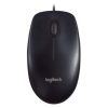 mouse logitech m90 alámbrico usb 1000 dpi color negro