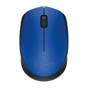 mouse logitech m170 inalámbrico plug and play usb color azul