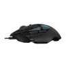 mouse logitech(d90) g502 gaming hero alámbrico alto rendimiento color negro