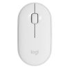 mouse logitech m350 inalámbrico 1000 dpi color blanco