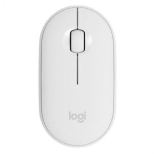 mouse logitech m350 inalámbrico 1000 dpi color blanco