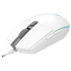 mouse logitech g203 lightsync gaming 8000 dpi rgb color blanco