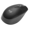 mouse logitech m190 full size inalámbrico 1000 dpi usb color gris
